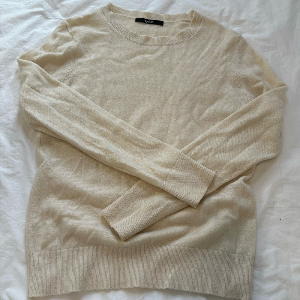 Quince 100% Mongolian Cashmere Sweater (S)